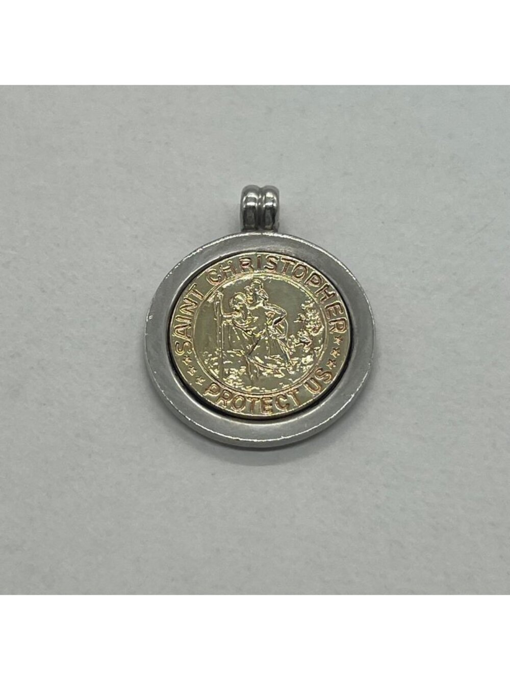 Tiffany & Co St Christopher Necklace Top Combination - Picture 2 of 13